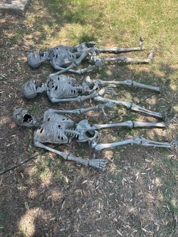 Halloween ultra posable zombie skeletons