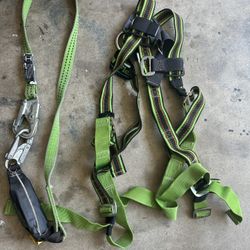 Miller Dura Flex Harness And Back Bitter Lanyard