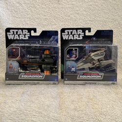 Star Wars Micro Galaxy Squadron Poe Dameron’s X-Wing & V-Wing