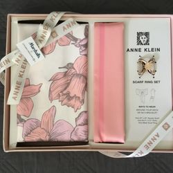 Anne Klein Scarf Ring Set