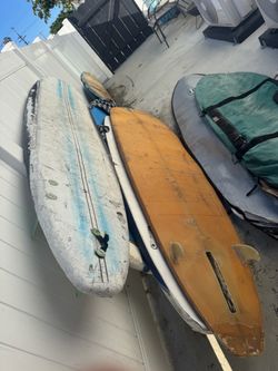 Old surfboards