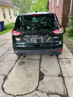 Ford escape, black