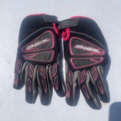 O’Neal Element Small Girls Motorcycle Gloves / Riding Gloves Pink Size 3-4 Small  Guantes de niña