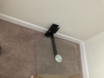 Glass bracket for DVD Player ETC.