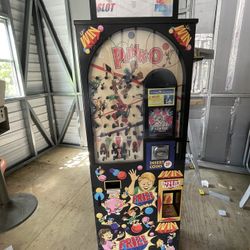 Plinko Gum Ball Machine With Prize Dispenser 