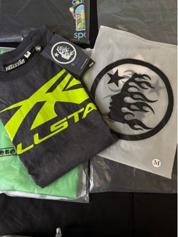 Hellstar Green Logo T-Shirt