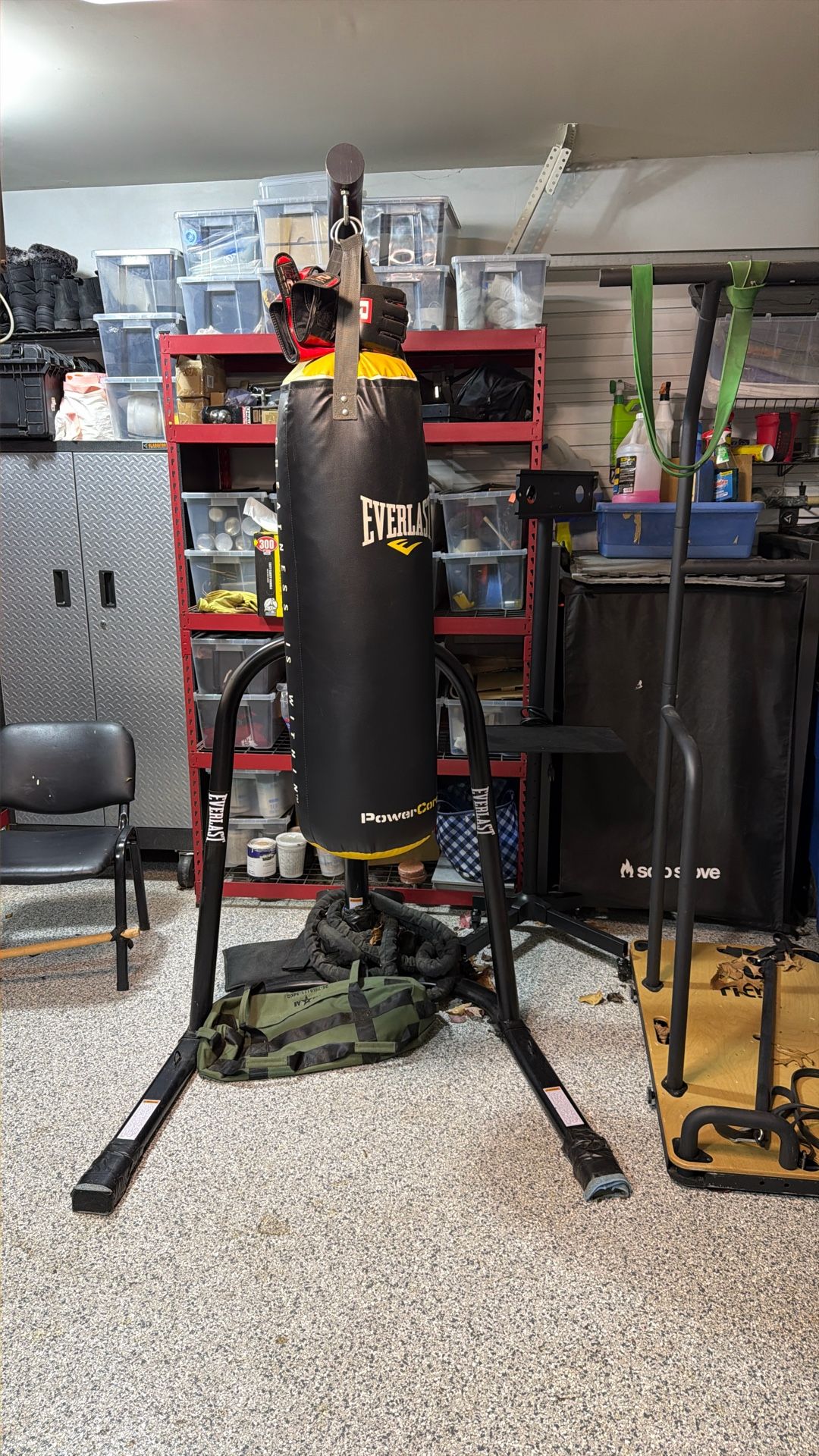 Heavy Bag with Stand