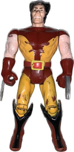 1991 ToyBiz Marvel The Uncanny X-Men Wolverine 5" Action Figure Loose 