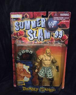 WWF Jakks Droz Summerslam 99 Wrestling Figure WWE Darren Drozdov Deadly Games
