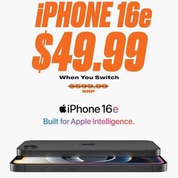 iPhone 16e- $50 (Mooresville)