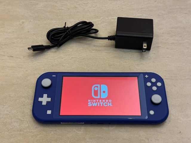 Navy Nintendo Switch Lite With Charger $119