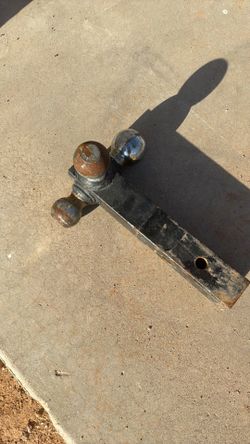 Tri ball trailer hitch mount 1 7/8”, 2”, 2 5/16”