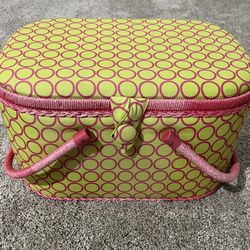Sewing Basket with Insert Organizer
