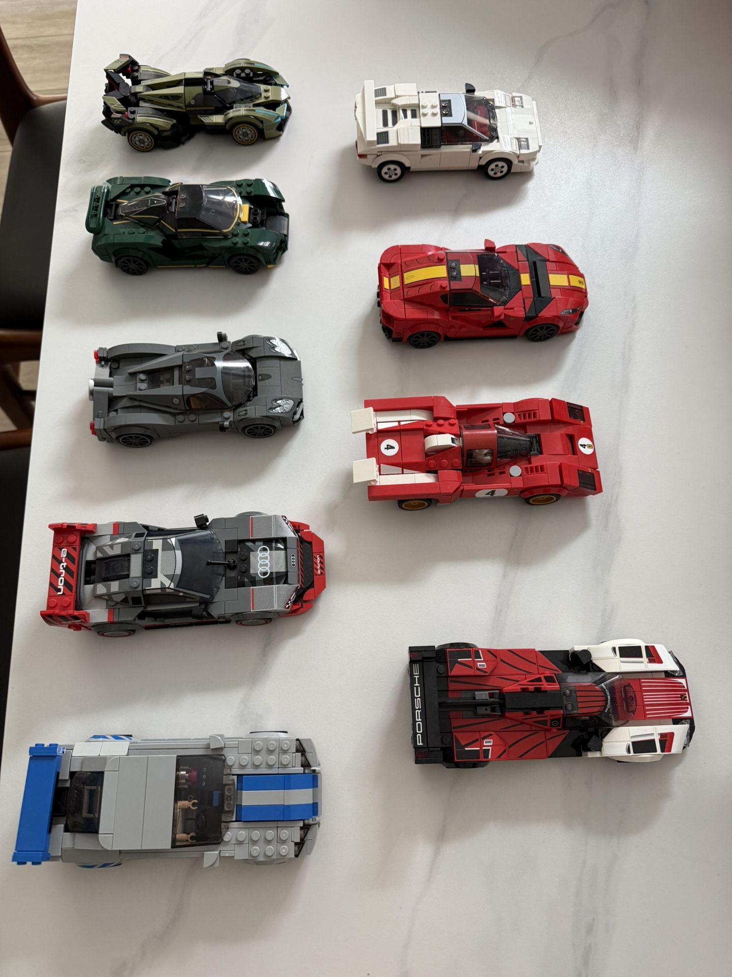 LEGO Speed Champions Race Cars Completed
