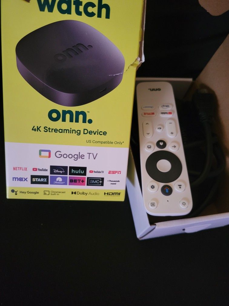 Onn 4k Streaming Device Built In Chromecast