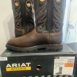 🔥 Brand New Ariat Work Boots – Steel Toe 🔥