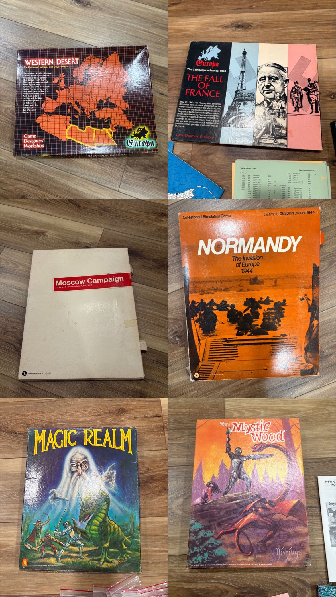 Vintage Board Games Strategy Fantasy War