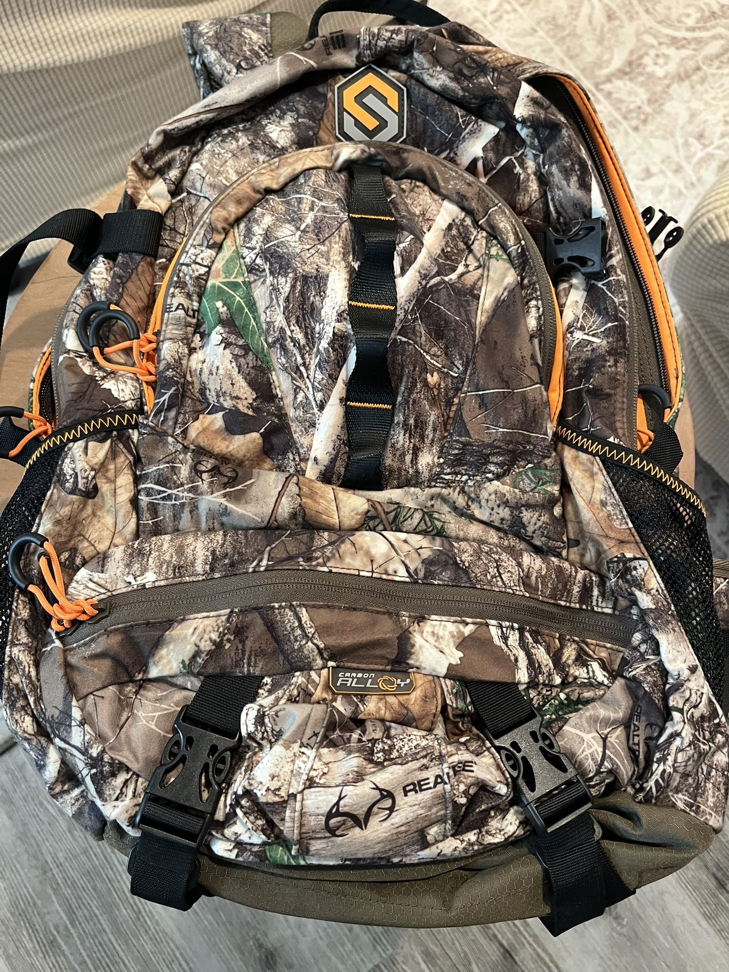 ScentLok Rogue Backpack - Hunting Pack for Camo Gear and Equipment (Realtree Edge)