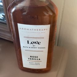Rose Vanilla New Body Wash Bath And Body 