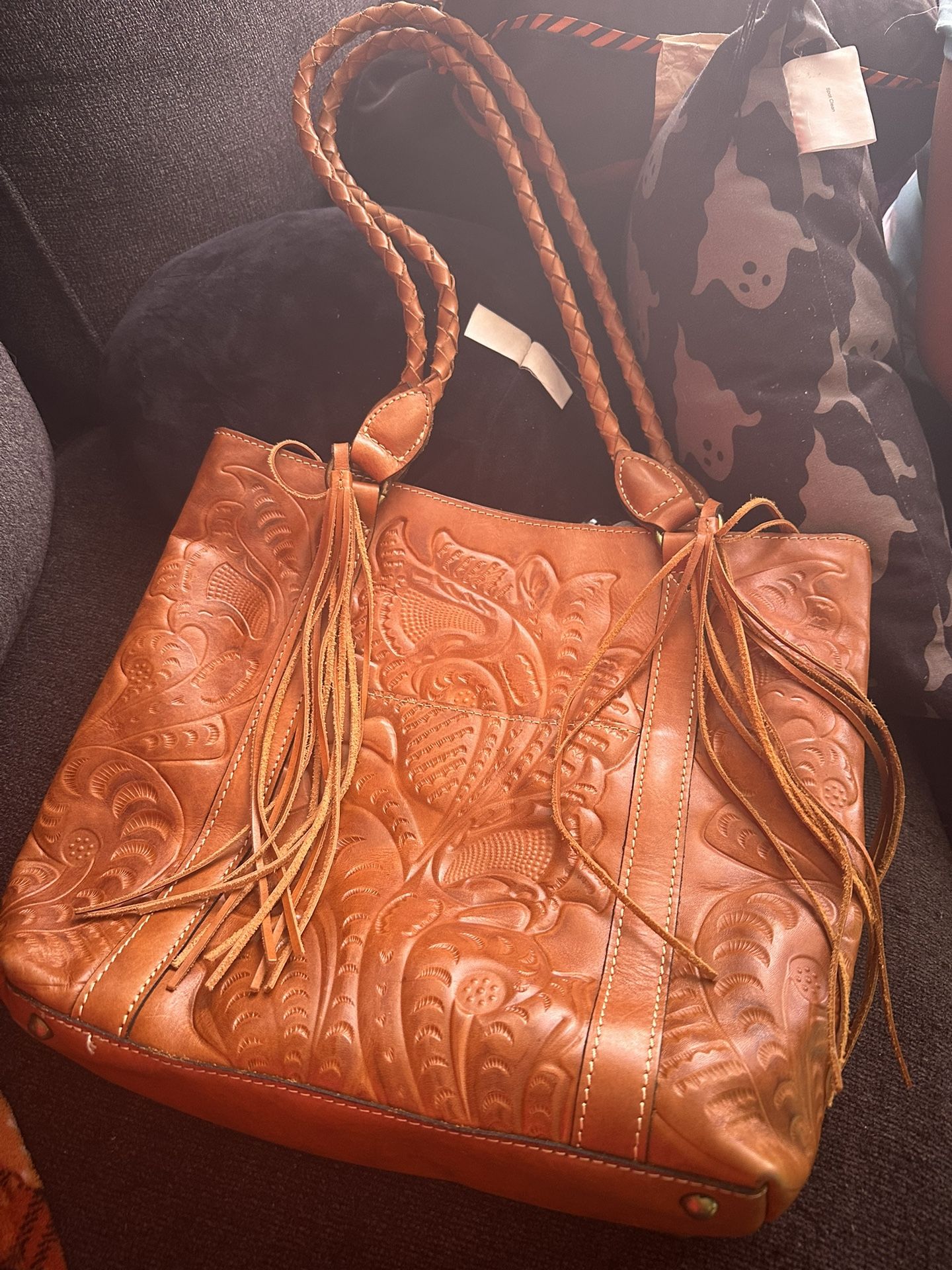 Leather Big Purse π/