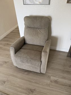 Light Grey Recliner