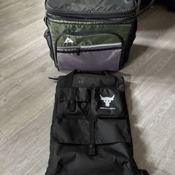Backpack And Cooler 
