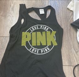 XS pink tank top