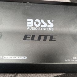 Elite 1500W Monoblock, Class A/B Amplifie