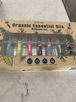 Organic essential oils