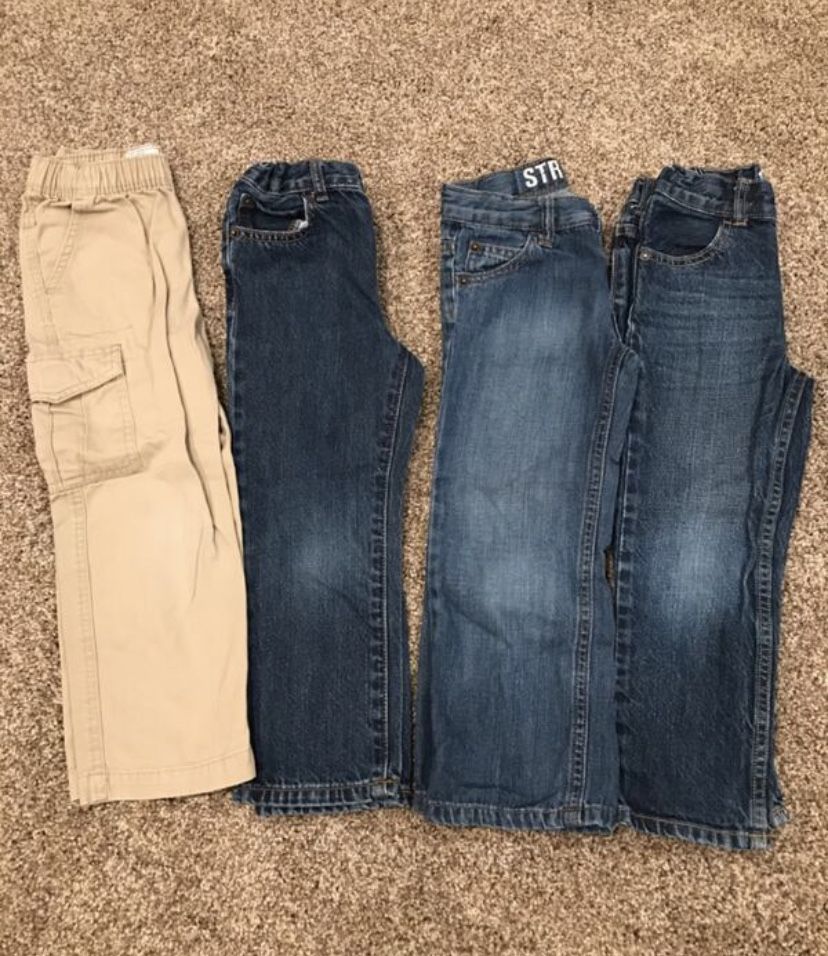 Toddler Boys 4T bottoms lot
