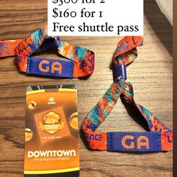 2 EDC GA Tickets And Downtown Shuttle Pass