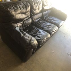 Leather Couch Used Retailed For 800$