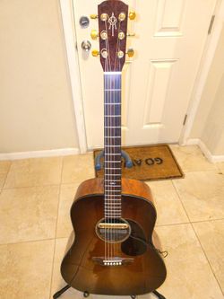 Vintage/Rare Alvarez K. Yairi DY-60 LTD Acoustic Guitar, Solid Spruce Top, Quilted Maple Back/Sides