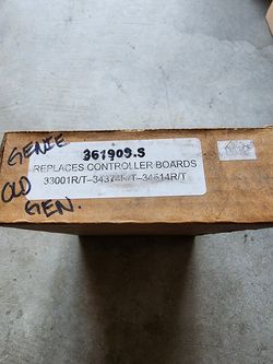 Genie 36190S.S 390 Mhz Garage Door Receiver Logic Board