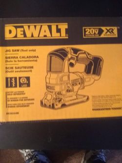 DeWalt XR brushless jigsaw one left 125