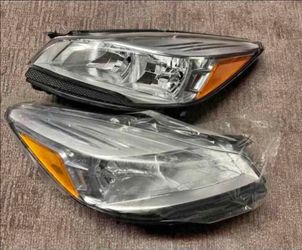 13-16 Ford Escape Headlights Luces Micas Calaveras Faros Faroles Focos Headlamps
