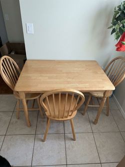 Dining Table with 3 Chairs