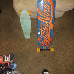 LongBoard Skateboard And Mini Longboard