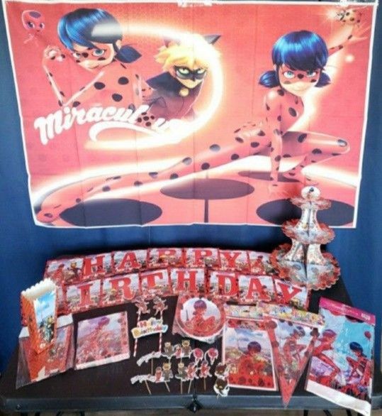 Miraculous Ladybug Decorations Miraculous Ladybug Balloons