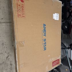 ANDY STAR Bathroom Mirror for Wall, 30x40 Inch Gold Rectangle Mirror