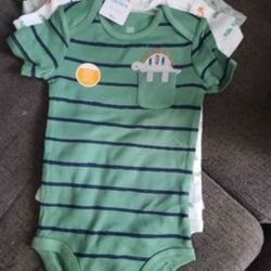 Boys Or Girls 3pk Carters Bodysuits