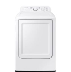 Samsung White Electric Dryer and Whirlpool Washer