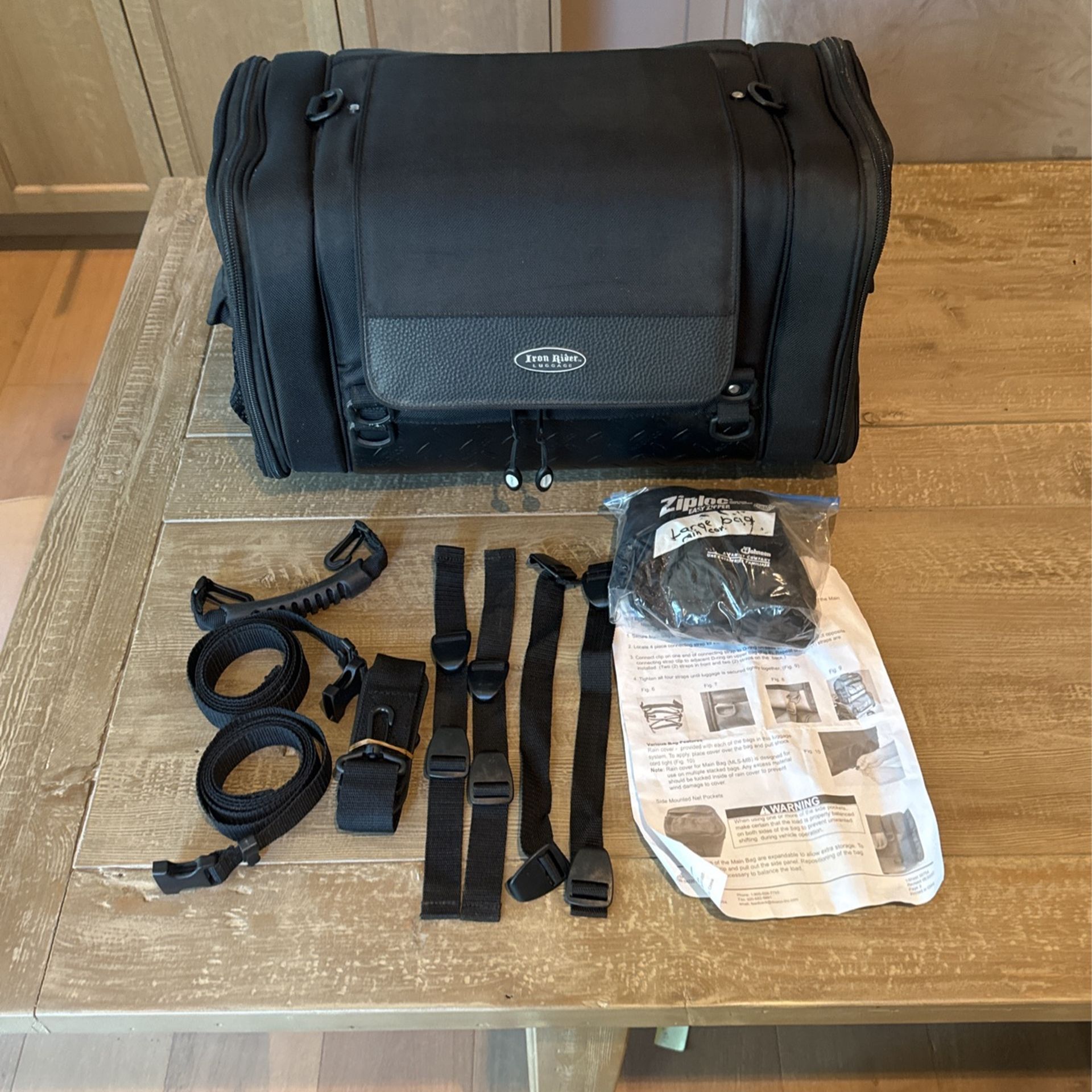 Iron Rider Luggage $130 For Pair, $90 For Large, $50 For Smaller Bag
