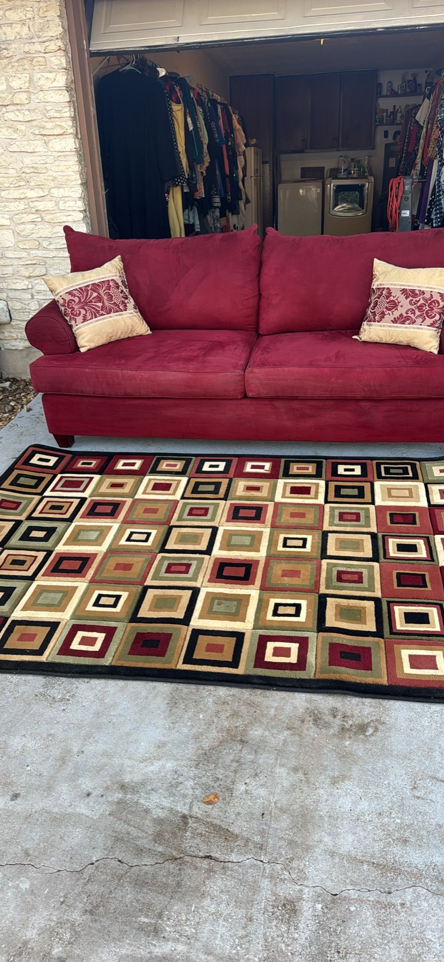 Beautiful Couch And Rug