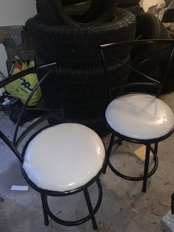 Custom bar stools $60