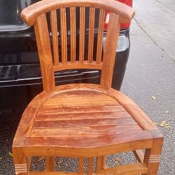 Teak Wood barstool