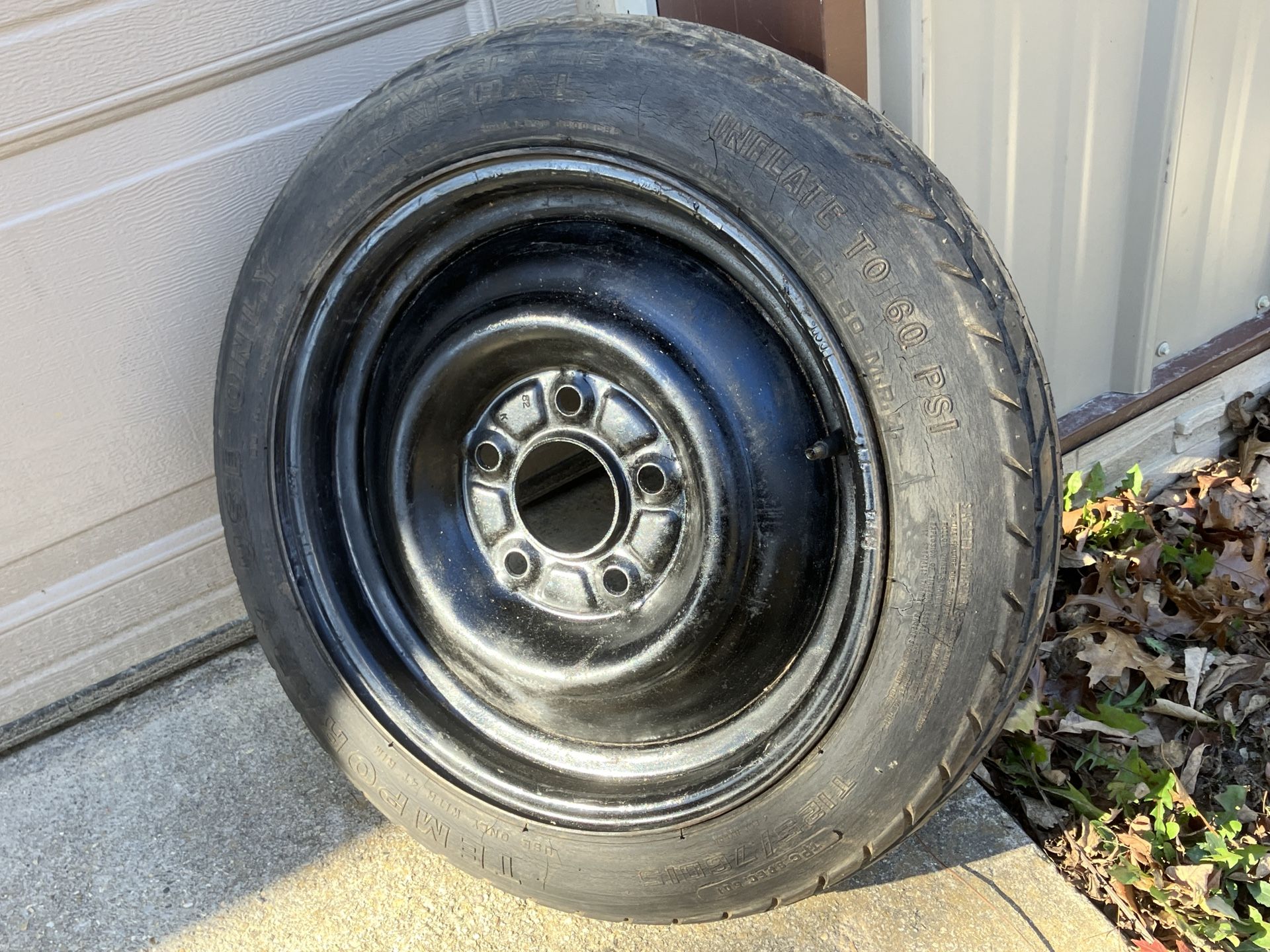 GM spare tire for ‘80’s full size car