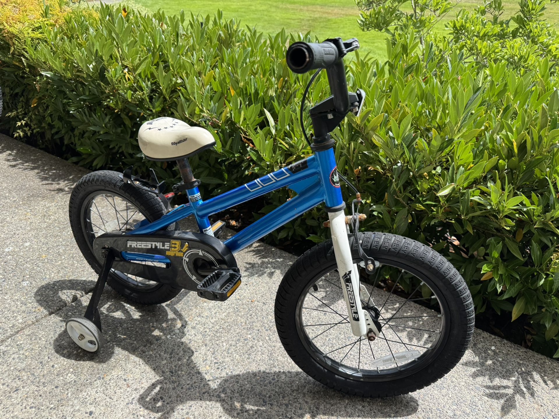 Royal baby 16 Inches Bike With Wheels