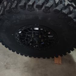 32x15 RZR tires and wheels