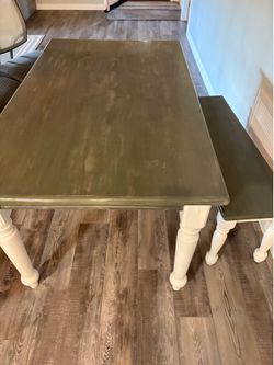 Wood Kitchen table